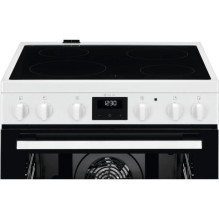 60 cm pločio balta keraminė viryklė Electrolux LKR64023AW