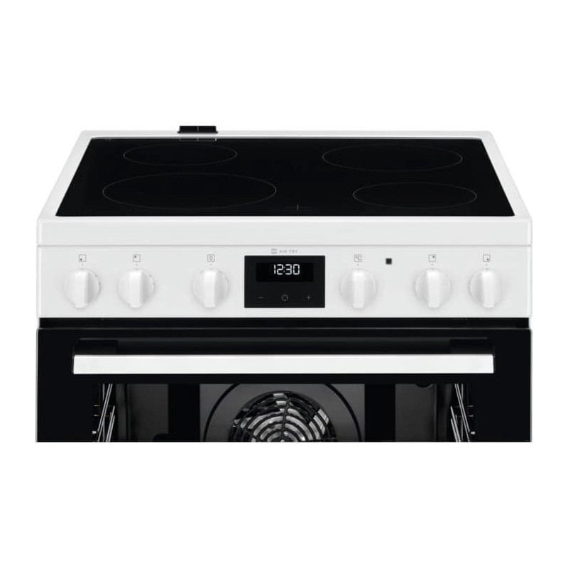 60 cm pločio balta keraminė viryklė Electrolux LKR64023AW