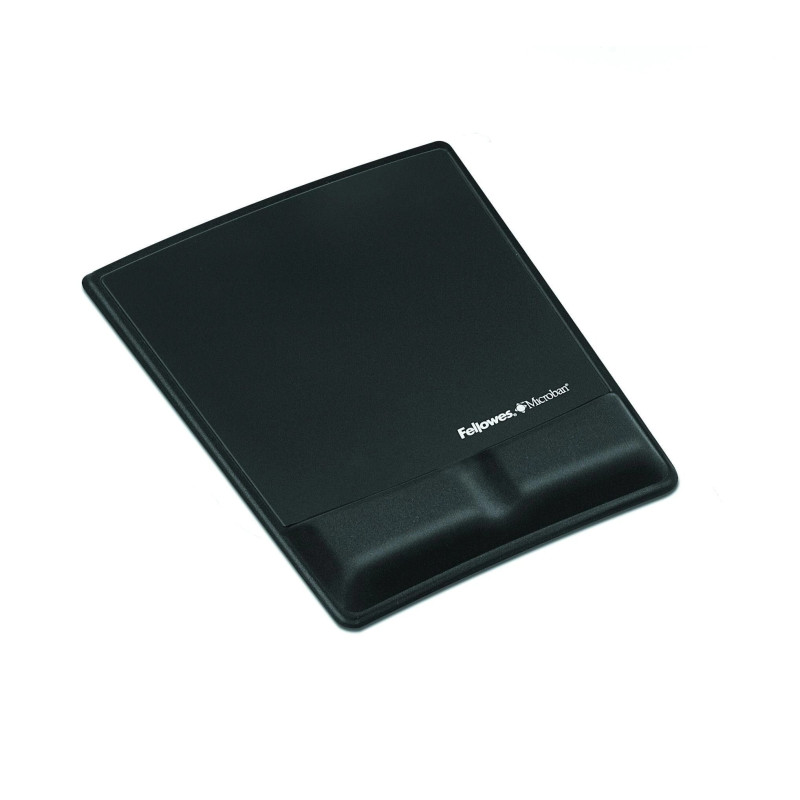 Fellowes Mouse Mat Wrist Support - Health-V Mouse Pad with Antibacterial Protection - Ergonomic Mouse Mat for Computer L