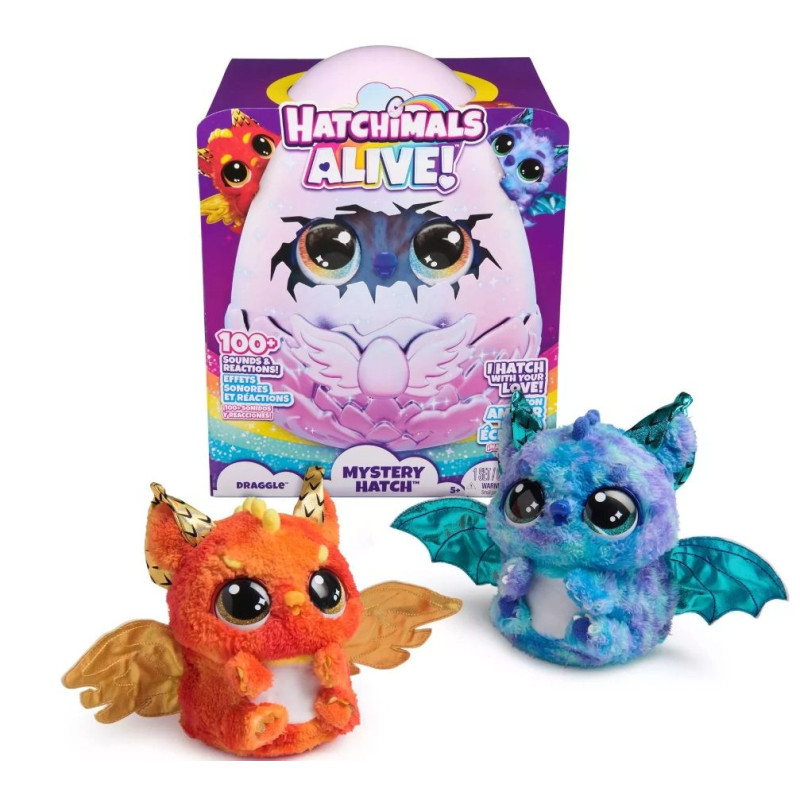 Spinmaster Hatchimals Alive Mystery Ei Draggle