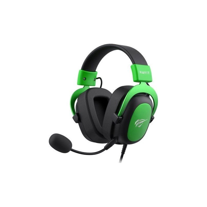 Havit H2002d gaming headphones black / green