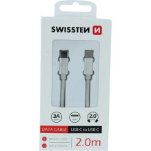 USB laidas Swissten Swissten Tekstilė 71528202