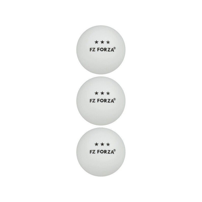 FZ FORZA Supreme 3-star table tennis balls (3pcs)