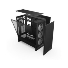 NZXT H5 Flow RGB 2024 Midi Tower ATX Gehäuse Black mit Sichtfenster NZXT H5 Flow RGB 2024 Midi Tower ATX Gehäuse Black mit Sichtfenster