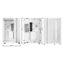 Case be quiet! Light Base 600 LX ARGB White (BGW68)