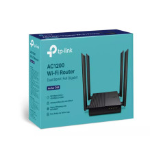 TP-Link Archer C64 AC1200 Wi-Fi Router Wireless 1200 Mbps, 4×LAN prievadai TP-Link Archer C64 AC1200 Wi-Fi Router Wireless 1200 Mbps, 4×LAN prievadai