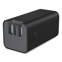 Nešiojamojo kompiuterio maitinimo adapteris HP 65W USB-C GaN AC sieninis įkroviklis Black Nešiojamojo kompiuterio maitinimo adapteris HP 65W USB-C GaN AC sieninis įkroviklis Black