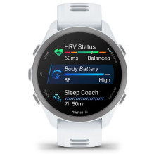 Išmanusis laikrodis - Garmin Forerunner 170 Music 42 mm 1,2" AMOLED 390 x 390 GPS Baltas