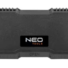 Atsuktuvų antgalių rinkinys - NEO TOOLS 38 dalių S2 plieno antgalių rinkinys, juodas Atsuktuvų antgalių rinkinys - NEO TOOLS 38 dalių S2 plieno antgalių rinkinys, juodas