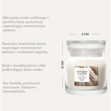 Kvapioji Žvakė - YANKEE Home Warm Cashmere 110 g Kreminė Kvapioji Žvakė - YANKEE Home Warm Cashmere 110 g Kreminė