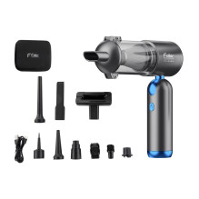 Fakir AS 150 LT (anthracite / blue), 4in1 multifunction Cordless Handheld Vacuum Cleaner (vacuuming, inflating, blowing Fakir AS 150 LT (anthracite / blue), 4in1 multifunction Cordless Handheld Vacuum Cleaner (vacuuming, inflating, blowing