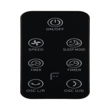 Fakir PRESTIGE VC° 550 black 2in1 Stand -and Table Fan