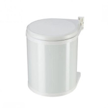 Hailo pedal waste bin white (Hailo)