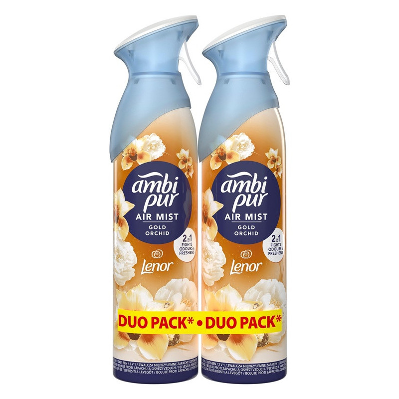 Air freshener Ambi Pur Gold Orchid DUO PACK, 0.37 l