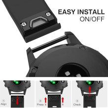 Riff QuickFit 22mm Silicone Strap for Garmin Fenix 5 / 5 Plus / 6 / 6 Plus / 7 / 7 Pro / Epix Gen 2 / Epix Pro 47mm / Ap