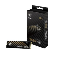 SSD, MSI, SPATIUM M461, 500...