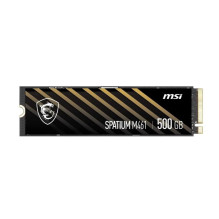 SSD, MSI, SPATIUM M461, 500 GB, M.2, PCI Express 4.0, NVMe Taip, Rašymo greitis 1700 MB / s, Skaitymo greitis 4700 MB / 