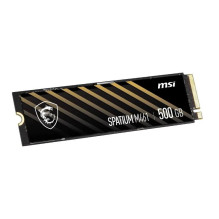 SSD, MSI, SPATIUM M461, 500 GB, M.2, PCI Express 4.0, NVMe Yes, Write speed 1700 MB / s, Read speed 4700 MB / s, MTBF 15
