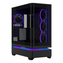 Dėklas, ASUS, ATX / mikro ATX / Mini-ITX, juodas, PC, PRIME AP304 TG ARGB BLACK, 90DC0110-B19000