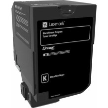 Toner Lexmark 74C20K0 Black Original (74C20K0)