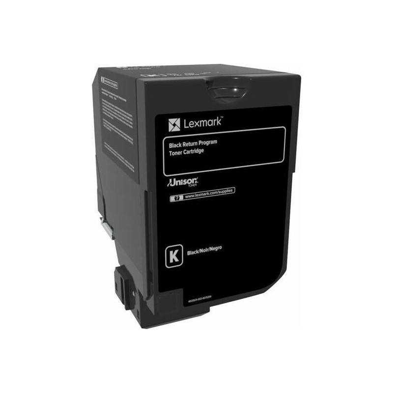 Toner Lexmark 74C20K0 Black Original (74C20K0)