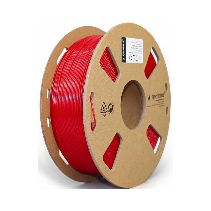 Gembird Filament PETG 3DP-PETG1.75-01-R 1.75mm 1kg RED