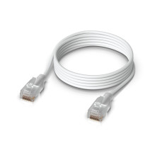 Ubiquiti Etherlighting LAN Patchcord UACC-Cable-Patch-EL-1m-W, Cat.6, 1m Ubiquiti Etherlighting LAN Patchcord UACC-Cable-Patch-EL-1m-W, Cat.6, 1m