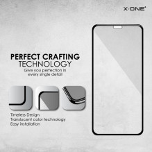 3D pilnai padengiantis grūdintas stiklas X-ONE - skirtas „Samsung Galaxy S26“ (tinka dėklui) - veikiantis pirštų atspaud