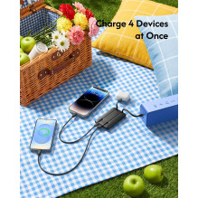 Wirelles charger Qi2.2 25W Apple 3-in-1 included 90cm retractable cable Wirelles charger Qi2.2 25W Apple 3-in-1 included 90cm retractable cable