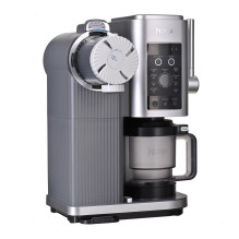 Ninja CREAMi minkšto patiekimo ice grietinėlės gaminimo aparatas 0,47 l 800 W pilkas, Silver Ninja CREAMi minkšto patiekimo ice grietinėlės gaminimo aparatas 0,47 l 800 W pilkas, Silver