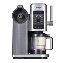 Ninja CREAMi minkšto patiekimo ice grietinėlės gaminimo aparatas 0,47 l 800 W pilkas, Silver Ninja CREAMi minkšto patiekimo ice grietinėlės gaminimo aparatas 0,47 l 800 W pilkas, Silver