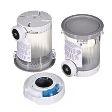 Ninja CREAMi minkšto patiekimo ice grietinėlės gaminimo aparatas 0,47 l 800 W pilkas, Silver Ninja CREAMi minkšto patiekimo ice grietinėlės gaminimo aparatas 0,47 l 800 W pilkas, Silver