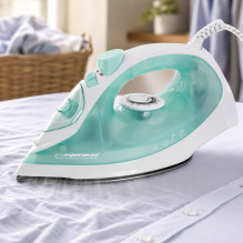 Esperanza EHI005 Garinis lygintuvas Keraminis padas Žalias, baltas 2200 W Esperanza EHI005 Garinis lygintuvas Keraminis padas Žalias, baltas 2200 W