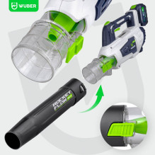 Cordless leaf blower 20 V 160 km / h W04400 WUBER