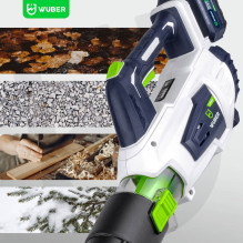Cordless leaf blower 20 V 160 km / h W04400 WUBER