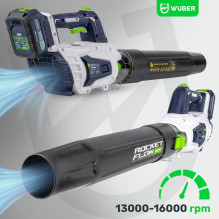 Cordless leaf blower 20 V 160 km / h W04400 WUBER