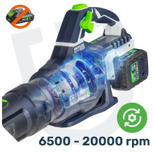 Leaf blower 40V 220 km / h W04402 WUBER Leaf blower 40V 220 km / h W04402 WUBER