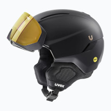 Ski helmet UVEX ULTIMATE HORIZON BLACK MATT, size 51-62 Ski helmet UVEX ULTIMATE HORIZON BLACK MATT, size 51-62