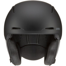 Ski helmet UVEX Monte LT BLACK MATT 59-63 cm Ski helmet UVEX Monte LT BLACK MATT 59-63 cm