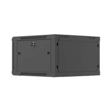 LANBERG WALL-MOUNTED INSTALLATION RACK CABINET 19" 6U 600X600 BLACK, PERFORATED DOOR (FLAT PACK) LANBERG WALL-MOUNTED INSTALLATION RACK CABINET 19" 6U 600X600 BLACK, PERFORATED DOOR (FLAT PACK)