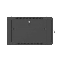 LANBERG WALL-MOUNTED INSTALLATION RACK CABINET 19" 6U 600X600 BLACK, PERFORATED DOOR (FLAT PACK) LANBERG WALL-MOUNTED INSTALLATION RACK CABINET 19" 6U 600X600 BLACK, PERFORATED DOOR (FLAT PACK)