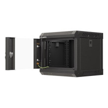 Lanberg WF11-3304-10B rack cabinet 4U Wall mounted rack Black