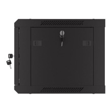 Lanberg WF01-6406-23B rack cabinet 6U Wall mounted rack Black