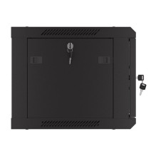 Lanberg WF01-6406-23B rack cabinet 6U Wall mounted rack Black