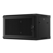 Lanberg WF01-6406-23B rack cabinet 6U Wall mounted rack Black