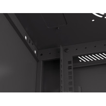 Lanberg WF01-6406-23B rack cabinet 6U Wall mounted rack Black