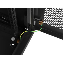 Lanberg WF01-6406-23B rack cabinet 6U Wall mounted rack Black