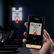 Konstruktorius - Išmanūs Blokai - Švytintys Kvadratai 64 Pikseliai RGB Konstruktorius - Išmanūs Blokai - Švytintys Kvadratai 64 Pikseliai RGB