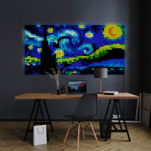 Konstruktorius - Išmanūs Blokai - Švytintys Kvadratai 64 Pikseliai RGB Konstruktorius - Išmanūs Blokai - Švytintys Kvadratai 64 Pikseliai RGB