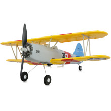 RC lėktuvas Amewi AMXFlight N2S-2 Stearman 360mm 6G / 3D 6 kanalai RTF 14 +